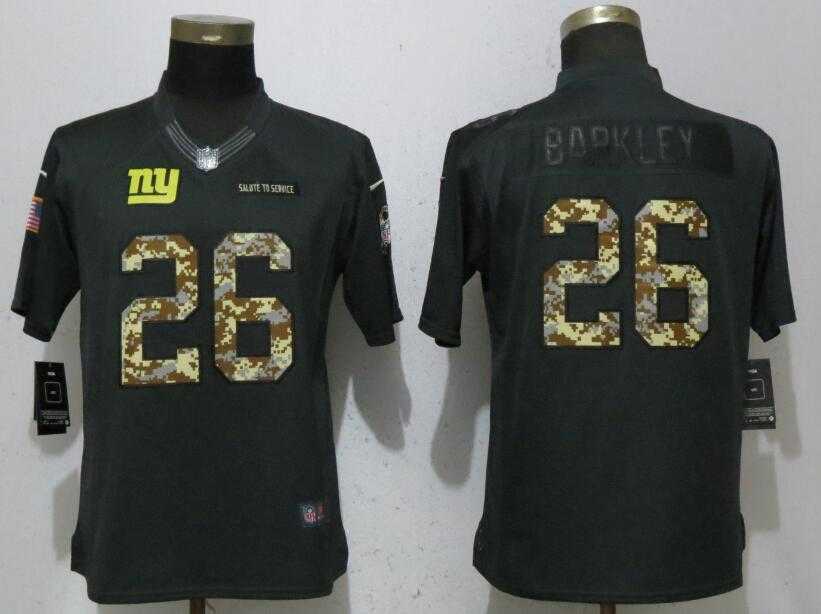 Women Nike Giants 26 Saquon Barkley Anthracite Salute To Service Limited Jersey,We sell and wholesale Women Nike Giants 26 Saquon Barkley Anthracite Salute To Service Limited Jersey on line form chian!